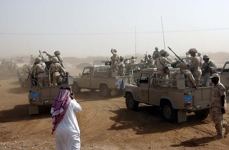 سعوديون يساندون جيشهم
