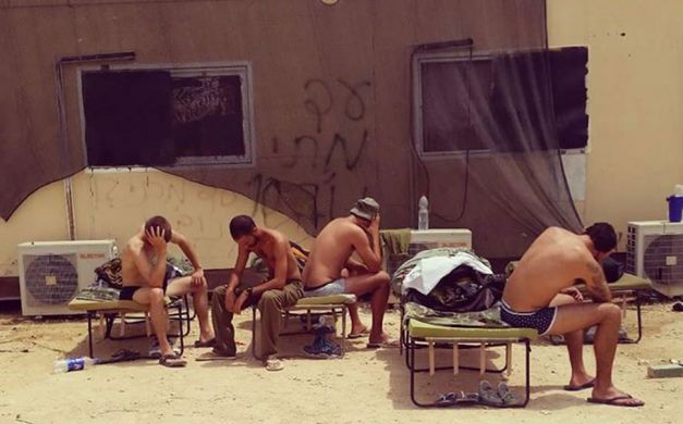 إسرائيليون لضباطهم: انتو تناموا فى التكييف وإحنا نموت من حر الصيف