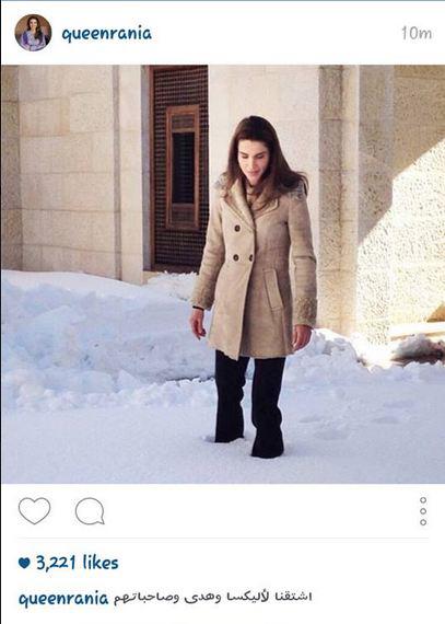 الملكة رانيا: اشتقنا لأليكسا وهدى وصاحباتهم