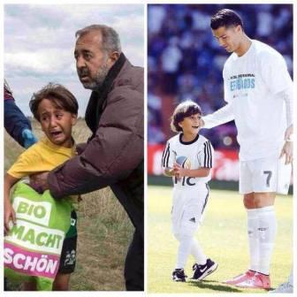 (صور) رفيق كريستيانو