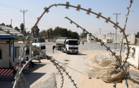 الاحتلال يغلق معبري غزة بسبب الأعياد اليهودية

