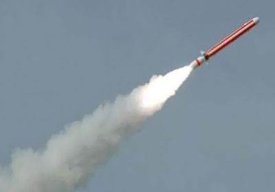  إطلاق صاروخ من قطاع غزة باتجاه جنوب إسرائيل 

