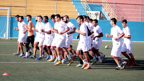 الأولمبي يواصل تدريباته استعدادا لغرب آسيا
