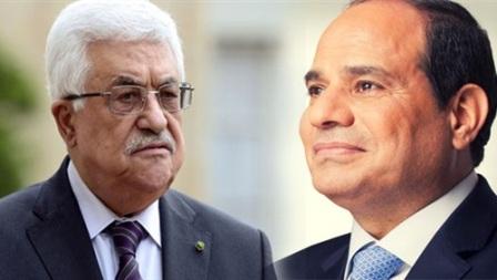 ابو مازن والسيسي