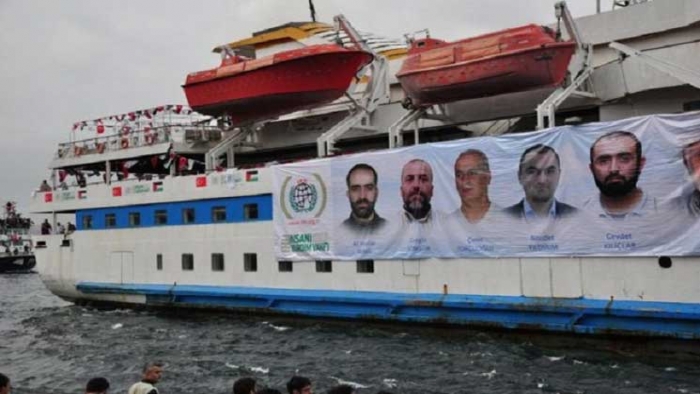 ضحايا الهجوم الإسرائيلي على سفينة 