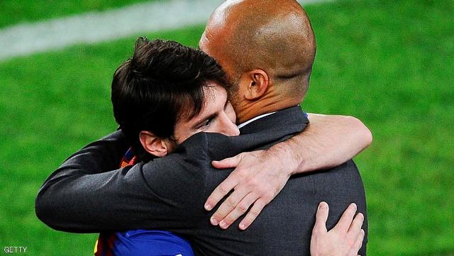 غوارديولا: أبناء ميسي قد يدفعوه للرحيل عن برشلونة