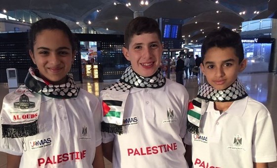 فلسطين تحصد المرتبتين