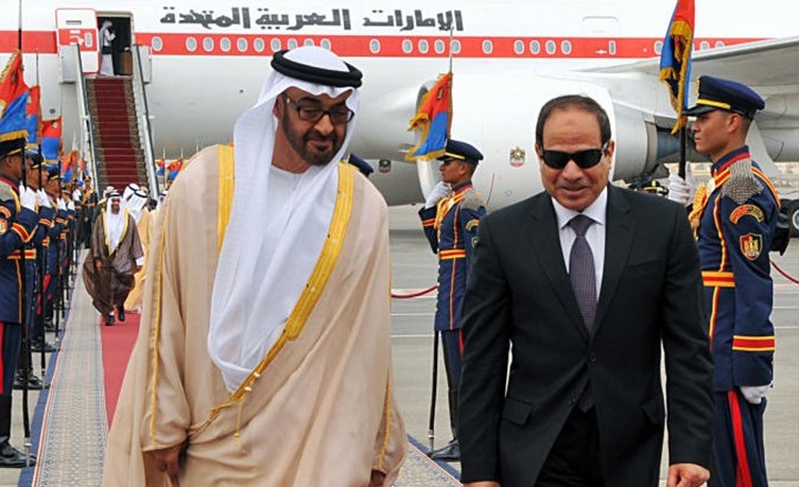 ابن زايد في القاهرة: إتمام المصالحة المصرية ــ السعودية