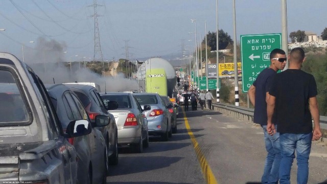 احتراق حافلة ركاب