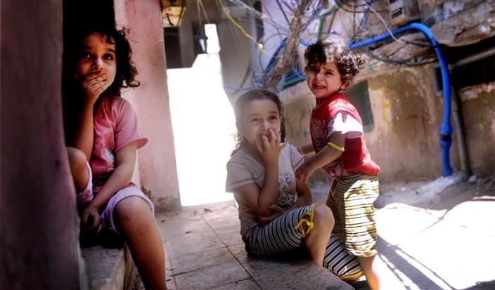 مخيم شاتيلا في لبنان