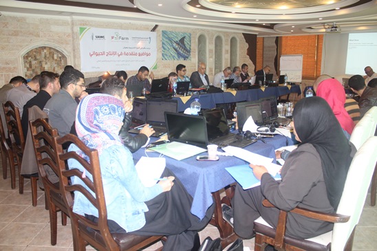 الكلية الجامعية للعلوم التطبيقية تنظم دورة تدريبية متقدمة في الإنتاج الحيواني