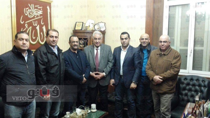 النائب العام المستشار د. أحمد براك يلتقي نقيب المحامين المصري الاستاذ سامح عاشور