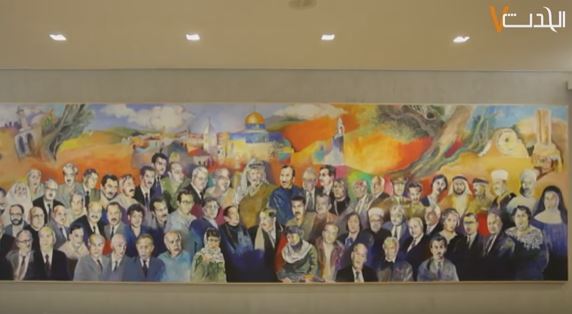 #الحدث_V| جدارية الكل الفلسطيني للفنان حسني رضوان 