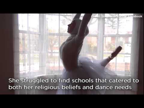  بالفيديو| “كورلو” أول راقصة باليه محجبة في العالم