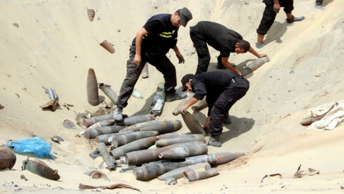 إستشهاد طفل من غزة في إنفجار قنبلة من مخلفات الحرب