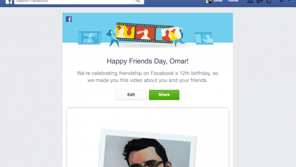 طريقة عمل فيديو “يوم الأصدقاء” Friends Day على فيس بوك