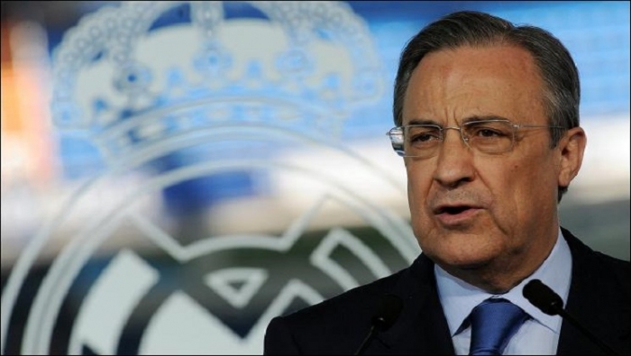 بيريز يدرس الإستقالة من رئاسة ريال مدريد