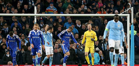 المان سيتي يتعادل مع دينامو كييف ويتأهل لربع نهائي دوري الابطال لاول مرة في تاريخه
