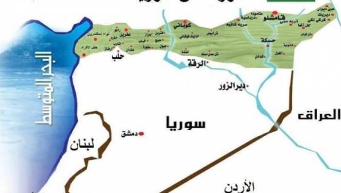 الأكراد يعلنون دولتهم في مناطق سيطرتهم شمالي سوريا
