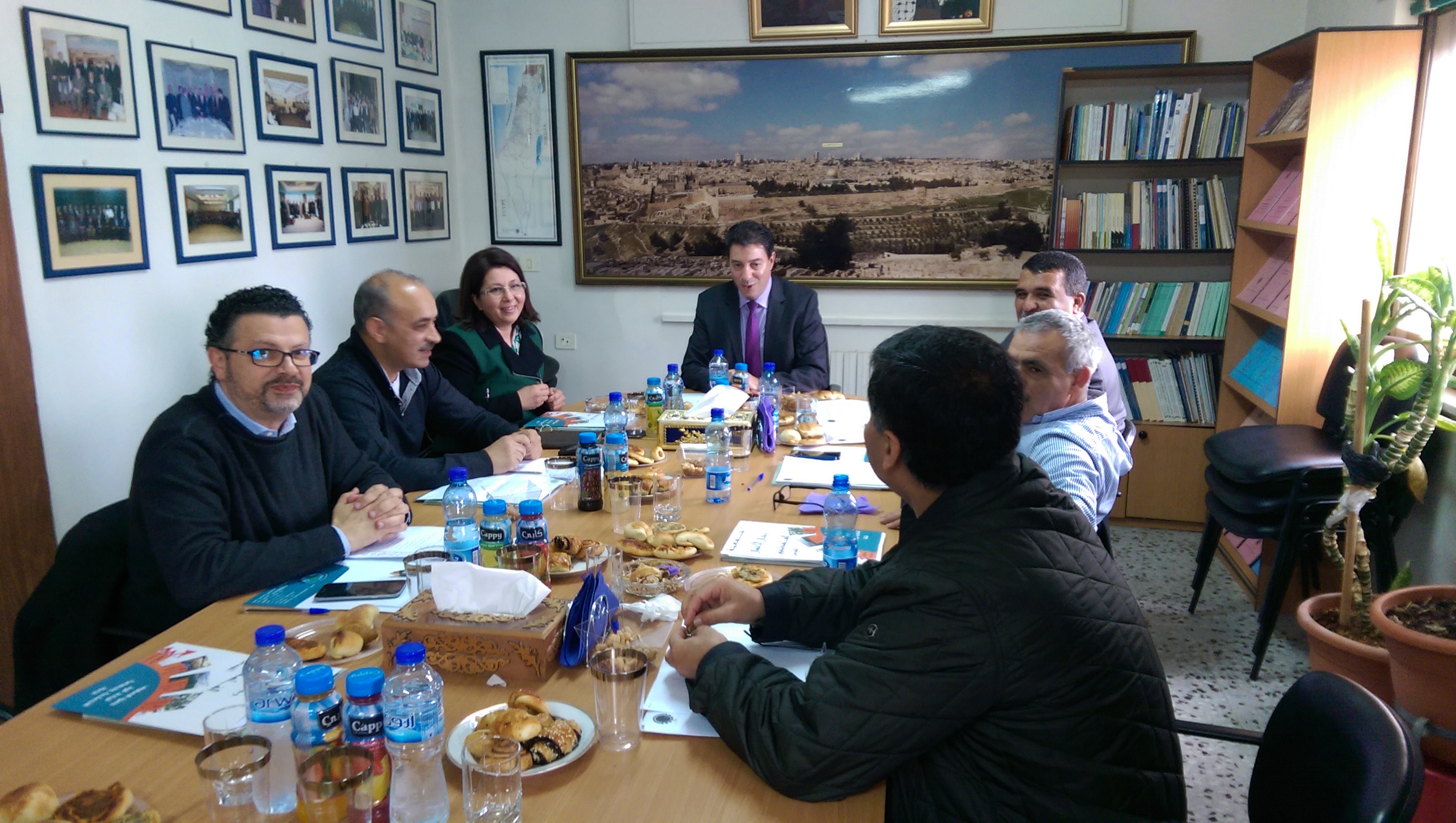 المجلس التنسيقي لمؤسسات القطاع الخاص يعقد إجتماعه الدوري ويبحث العديد من القضايا التي تهم القطاع الخاص الفلسطيني