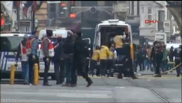 ( محدث وفيديو) : جرحى فلسطينيون من الداخل في تفجير اسطنبول 