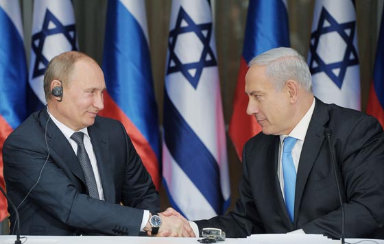 إسرائيل تتفق مع روسيا على رعاية المصالح المشتركة في سوريا
