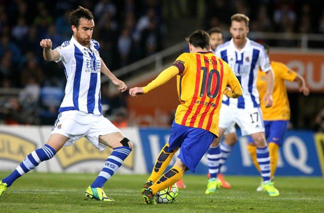 برشلونة يواصل السقوط أمام ريال سوسيداد في الأنويتا
