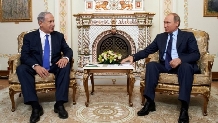 لقاء بين بوتن و نتنياهو لمناقشة الأوضاع في سوريا و فلسطين
