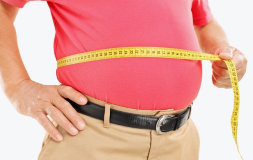 وزن الخصر الزائد إنذار خطير بأمراض القلب
