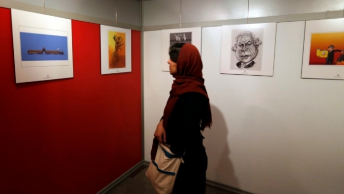 طهران:  مسابقة رسوم الكاريكاتير المعادية لإسرائيل