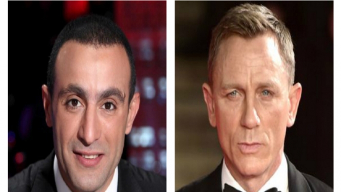 أحمد السقا يحتفي بترشيحه لأداء دور جيمس بوند بدلاً من كريغ