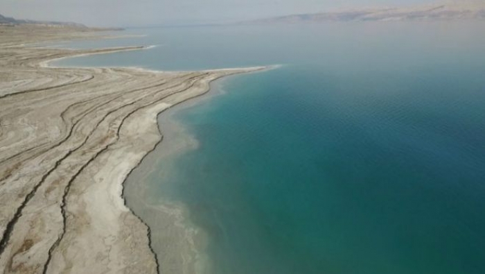 البحر الميت يجف ويسجل مستوى جديدا كأعمق نقطة فى العالم على اليابسة