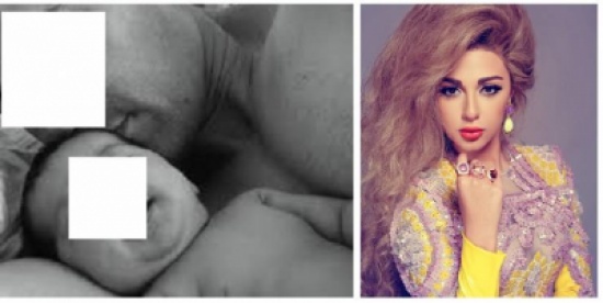 ميريام فارس تنشر صورة لزوجها وابنها!