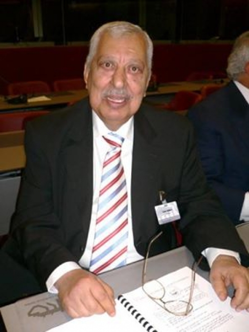 تيسير قبعة نائب رئيس المجلس الوطني الفلسطيني  في ذمه الله