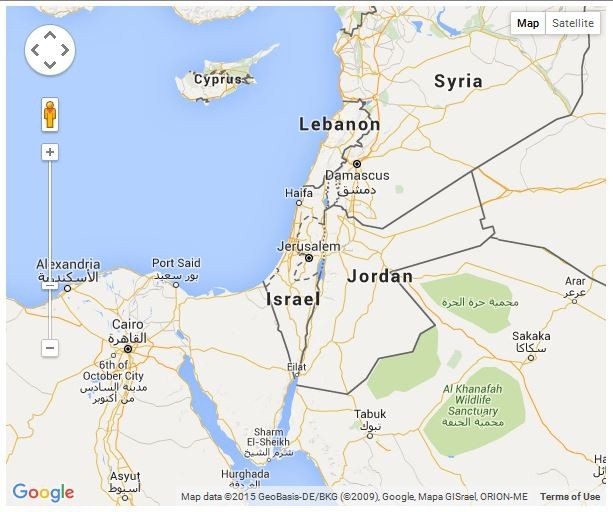 حملة لمقاطعة جوجل لحذفها اسم فلسطين عن الخرائط
