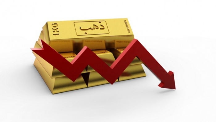 الذهب يتراجع مع صعود الدولار والأنظار ترقب المركزي الأمريكي