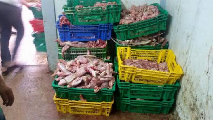 ضبط 400 كغم لحوم في نابلس

