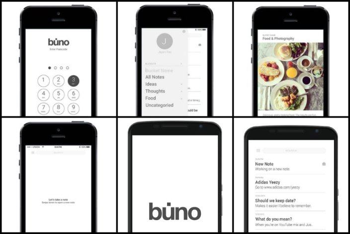Buno تطبيق إلكتروني جديد لتدوين وحفظ الأفكار
