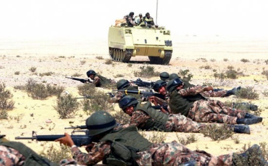 الجيش الأردني يدمر