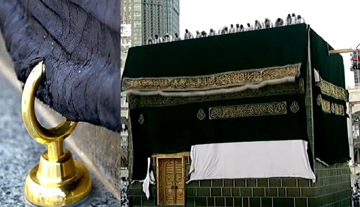 تبديل كسوة الكعبة المشرَّفة مباشر من مكَّة (فيديو)
