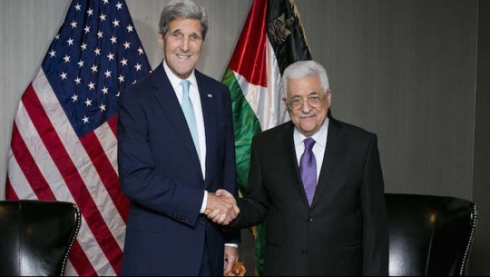 الرئيس عباس يلتقي في نيويورك وزير الخارجية الأميركي