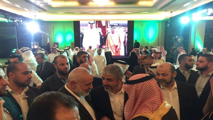 مشعل وهنية لمشاركتهم بإحتفال السفارة السعودية بالدوحة