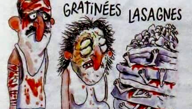 رسم ساخر لـ 