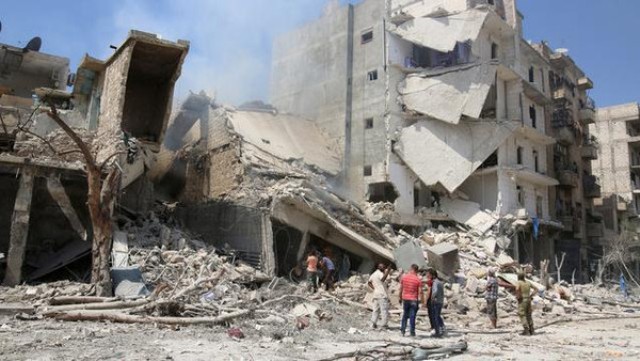  النظام يهاجم حلب بعد اتفاق أميركي روسي بشأن سوريا