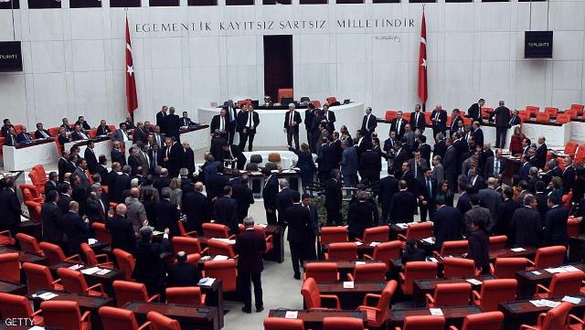 الشرطة التركية تفرق