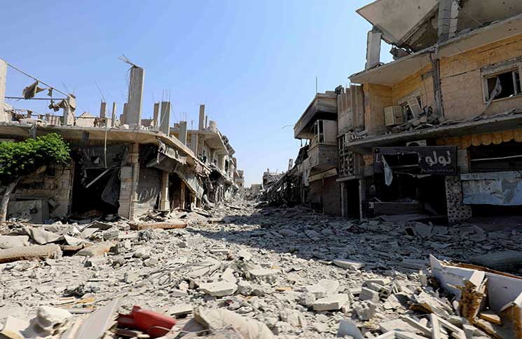 المرصد: قتل ما لا يقل عن 3000 شخص بينهم نحو ألف مدني في سوريا في سبتمبر
