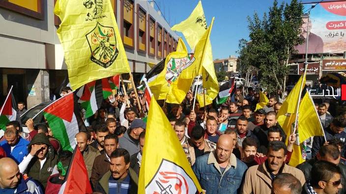 فتح تدعو الفلسطينيين