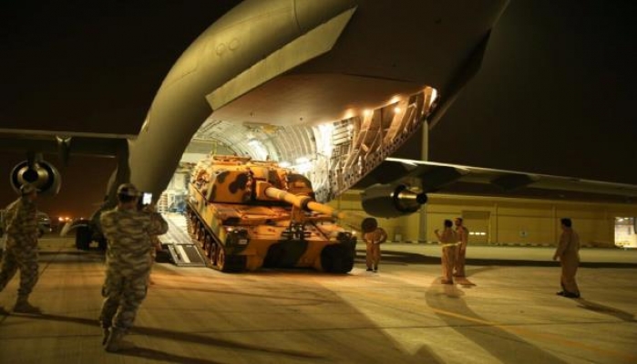 دفعة جديدة من القوات التركية تصل الدوحة