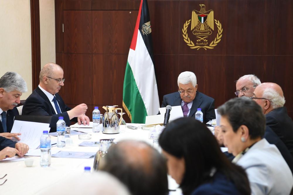 اجتماع للتنفيذية اليوم  بدون الرئيس محمود عباس 