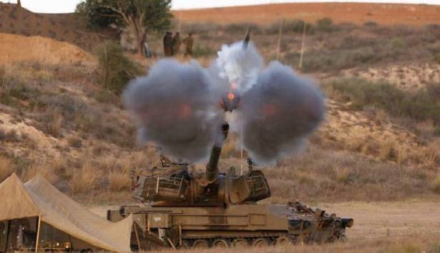 قصف مدفعي إسرائيلي